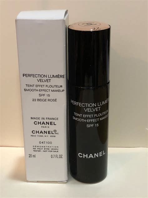 chanel perfection lumiere velvet 22 beige rose|chanel b30 foundation.